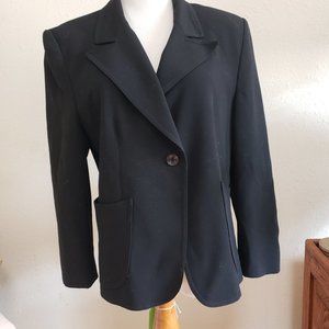 Black suit jacket
